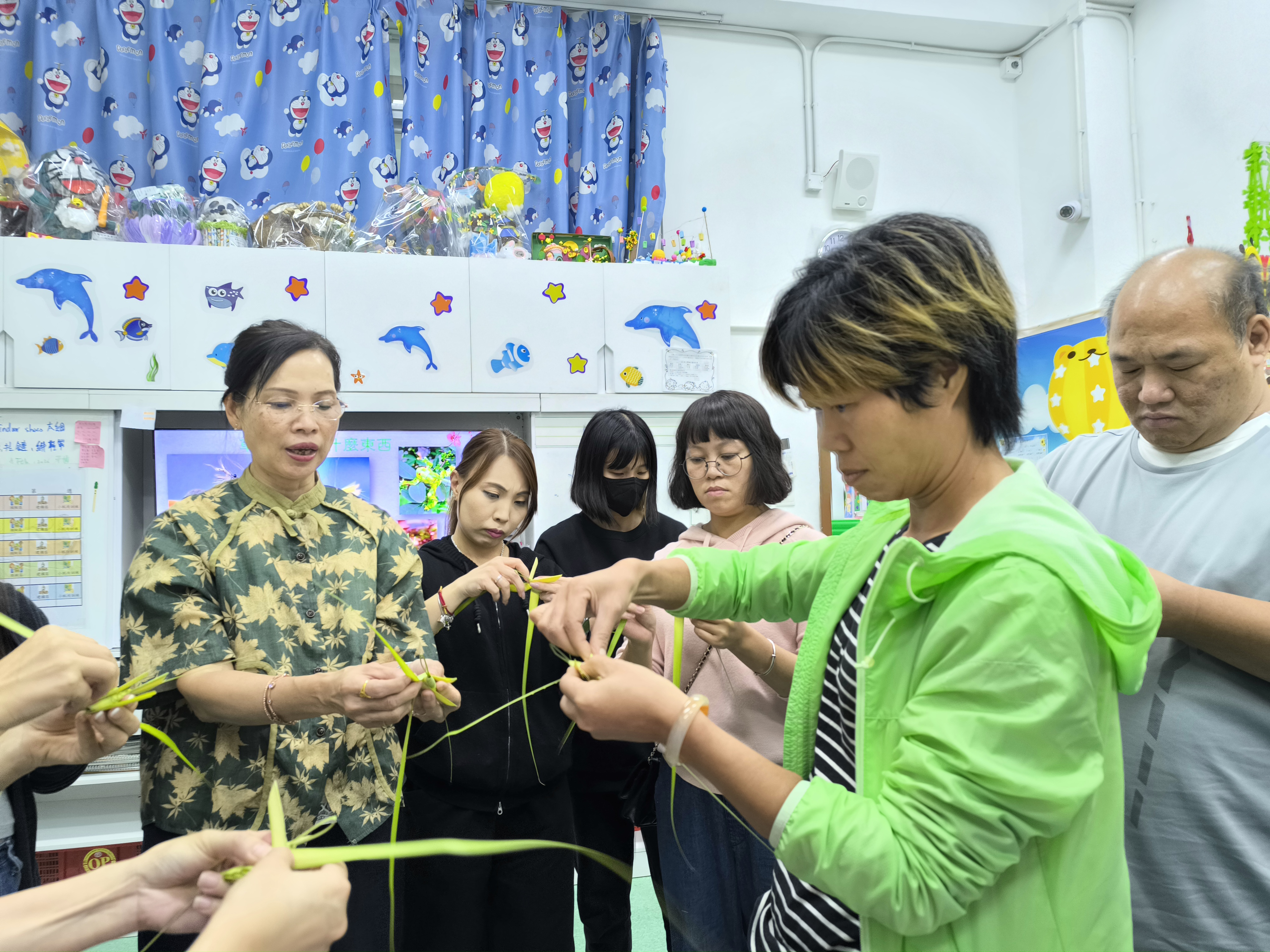 「草蜢編織」家長工作坊